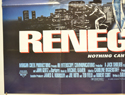 RENEGADES (Bottom Left) Cinema Quad Movie Poster