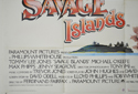 SAVAGE ISLANDS (Bottom Left) Cinema Quad Movie Poster