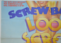 SCREWBALLS II - LOOSE SCREWS (Top Left) Cinema Quad Movie Poster