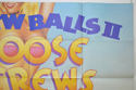 SCREWBALLS II - LOOSE SCREWS (Top Right) Cinema Quad Movie Poster