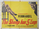 THE SHEEP HAS FIVE LEGS Cinema Quad Movie Poster