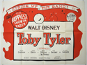 TOBY TYLER Cinema Quad Movie Poster