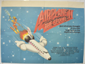 AIRPLANE II - THE SEQUEL Cinema Quad Movie Poster