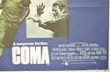 COMA (Bottom Right) Cinema Quad Movie Poster