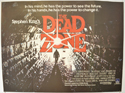 THE DEAD ZONE Cinema Quad Movie Poster
