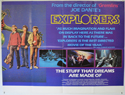 EXPLORERS Cinema Quad Movie Poster