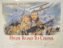 HIGH ROAD TO CHINA Cinema Quad Movie Poster