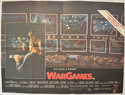 WAR GAMES Cinema Quad Movie Poster