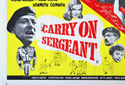 CARRY ON SERGEANT / THE FLAME AND THE ARROW (Bottom Left) Cinema Quad Movie Poster