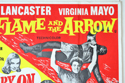CARRY ON SERGEANT / THE FLAME AND THE ARROW (Top Right) Cinema Quad Movie Poster