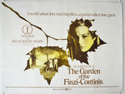 THE GARDEN OF THE FINZI-CONTINIS Cinema Quad Movie Poster