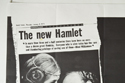 HAMLET (Top Left) Cinema Quad Movie Poster