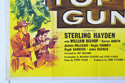 TOP GUN (Bottom Left) Cinema Quad Movie Poster