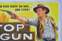 TOP GUN (Top Right) Cinema Quad Movie Poster