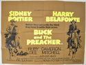 BUCK AND THE PREACHER Cinema Quad Movie Poster