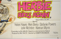 HERBIE RIDES AGAIN (Bottom Right) Cinema Quad Movie Poster