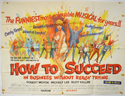 HOW TO SUCCEED IN BUSINESS WITHOUT REALLY TRYING Cinema Quad Movie Poster
