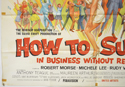 HOW TO SUCCEED IN BUSINESS WITHOUT REALLY TRYING (Bottom Left) Cinema Quad Movie Poster
