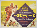 THE KING AND I Cinema Quad Movie Poster
