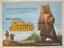 KING OF THE GRIZZLIES Cinema Quad Movie Poster