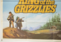 KING OF THE GRIZZLIES (Bottom Left) Cinema Quad Movie Poster