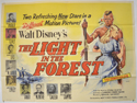 THE LIGHT IN THE FOREST Cinema Quad Movie Poster