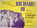 RICHARD III Cinema Quad Movie Poster
