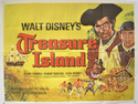 TREASURE ISLAND Cinema Quad Movie Poster