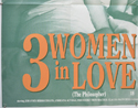 3 WOMEN IN LOVE (Bottom Left) Cinema Quad Movie Poster