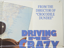 DRIVING ME CRAZY (Top Right) Cinema Quad Movie Poster