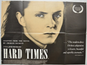 HARD TIMES Cinema Quad Movie Poster