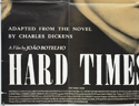 HARD TIMES (Bottom Left) Cinema Quad Movie Poster