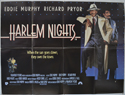 HARLEM NIGHTS Cinema Quad Movie Poster