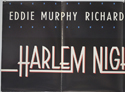 HARLEM NIGHTS (Top Left) Cinema Quad Movie Poster