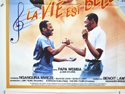 LA VIE EST BELLE (Bottom Left) Cinema Quad Movie Poster