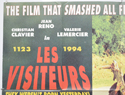 LES VISITEURS (Top Left) Cinema Quad Movie Poster