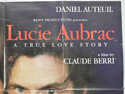 LUCIE AUBRAC (Top Right) Cinema Quad Movie Poster