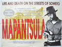 MAPANTSULA Cinema Quad Movie Poster