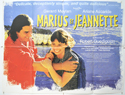 MARIUS ET JEANNETTE Cinema Quad Movie Poster