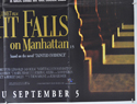 NIGHT FALLS ON MANHATTAN (Bottom Right) Cinema Quad Movie Poster