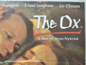 THE OX (Top Right) Cinema Quad Movie Poster