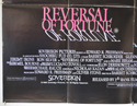 REVERSAL OF FORTUNE (Bottom Left) Cinema Quad Movie Poster