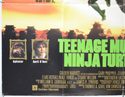TEENAGE MUTANT NINJA TURTLES III (Bottom Left) Cinema Quad Movie Poster