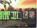 TEENAGE MUTANT NINJA TURTLES III (Bottom Right) Cinema Quad Movie Poster