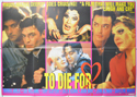 TO DIE FOR Cinema Quad Movie Poster