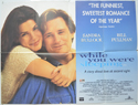 WHILE YOU WERE SLEEPING Cinema Quad Movie Poster