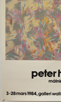 PETER HAHNE : PAINTINGS (Bottom Left) Cinema Quad Movie Poster