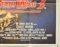 DEATH WISH 3 (Bottom Right) Cinema Quad Movie Poster