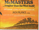 THE MCMASTERS (Bottom Right) Cinema Quad Movie Poster
