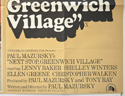 NEXT STOP GREENWICH VILLAGE (Bottom Right) Cinema Quad Movie Poster